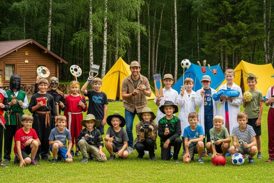 Colonies de vacances à thème