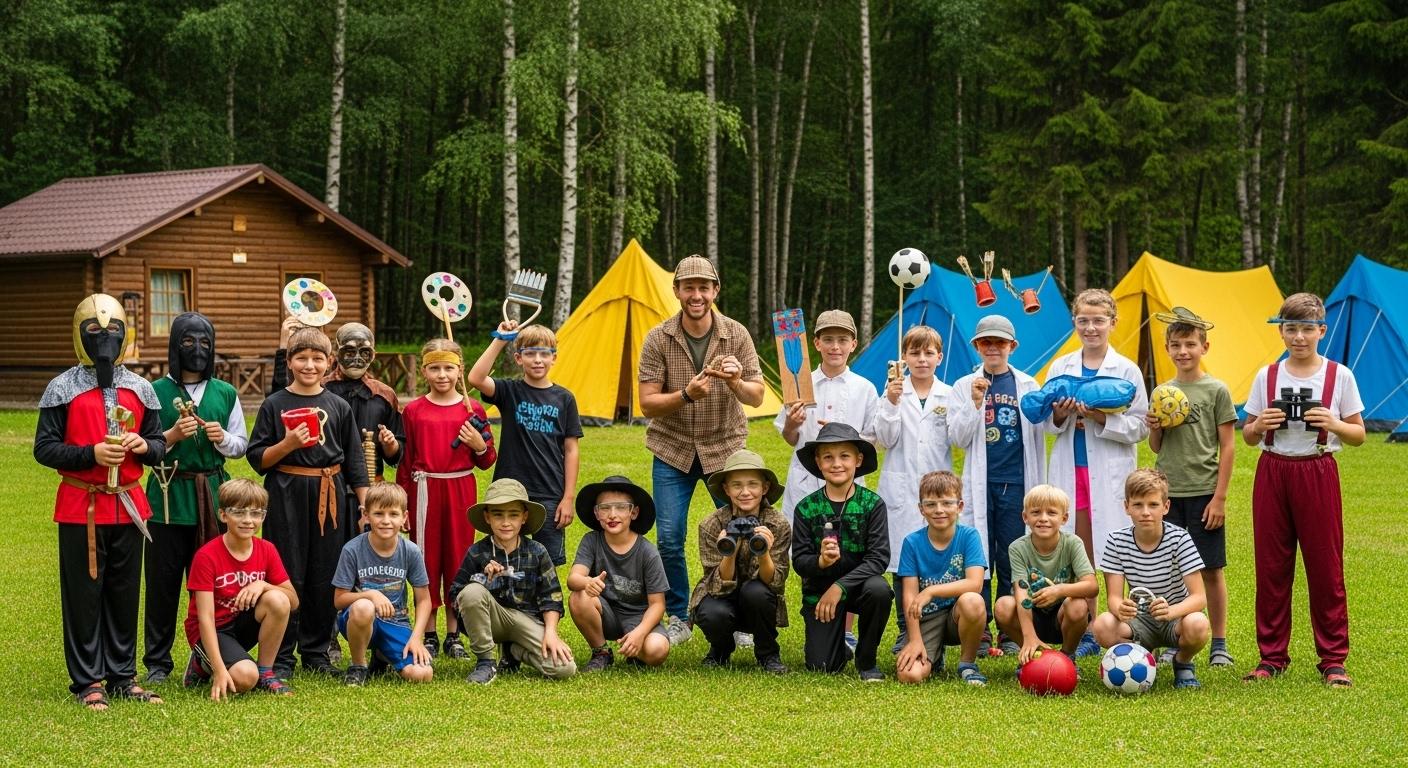 Colonies de vacances à thème